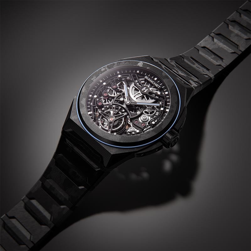 BIANCHET ULTRAFINO ROTONDO CARBON SKELETON SKY BLUE ビアンシェ ウルトラフィーノ・ロトンド スケルトン カーボン スカイブルー RDUFFTSKCBSB