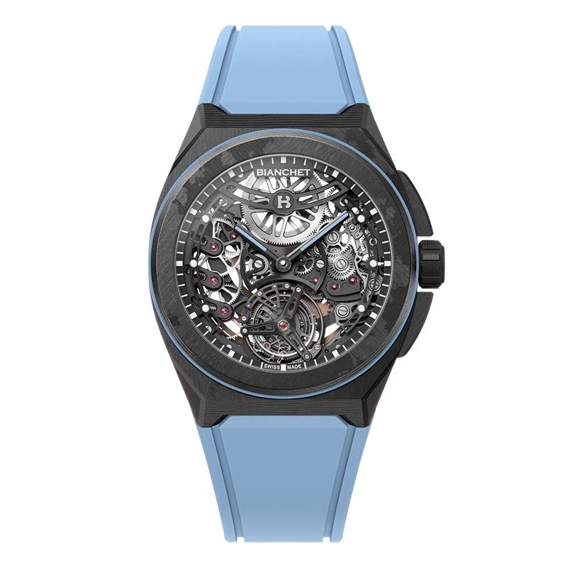 BIANCHET ULTRAFINO ROTONDO CARBON SKELETON SKY BLUE ビアンシェ ウルトラフィーノ・ロトンド スケルトン カーボン スカイブルー RDUFFTSKCBSB