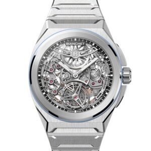 BIANCHET ULTRAFINO ROTONDO TITANIUM SKELETON SKY BLUE ビアンシェ ウルトラフィーノ・ロトンド スケルトン チタン スカイブルー RDUFFTSKTNSB