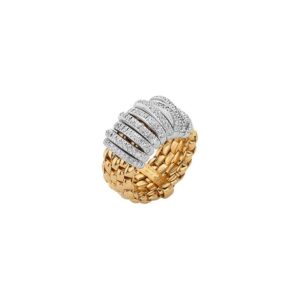 FOPE PANORAMA COLLECTION FLEX'IT フォッペ パノラマ コレクション フレグジット リング ダイヤモンド M ダイヤモンドパヴェ 58804AX_PB_G_XBX_00M