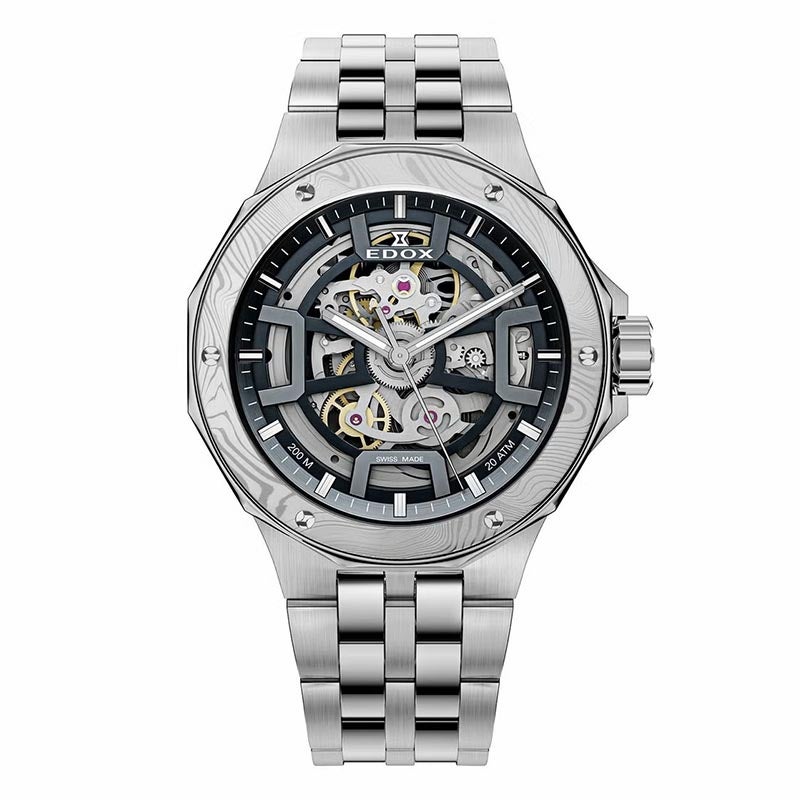 EDOX DELFIN THE ORIGINAL MECANO AUTOMATIC DAMASCUS LIMITED EDITION エドックス デルフィン オリジナル メカノ オートマティック ダマスカス リミテッドエディション 85310-3DM-NGIN
