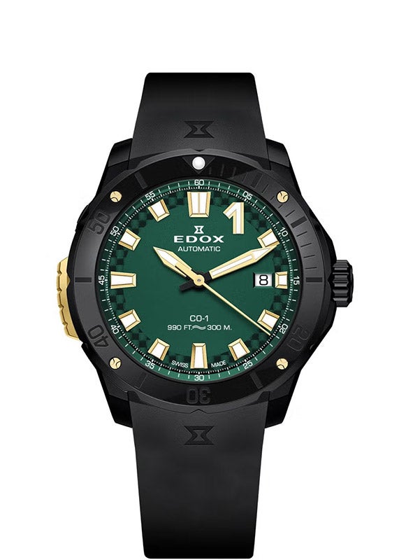 EDOX CHRONOFFSHORE-1 BEZEL LOCK DATE AUTOMATIC エドックス クロノオフショア1 ベゼルロック デイト オートマティック 80137-37ND-CAVD