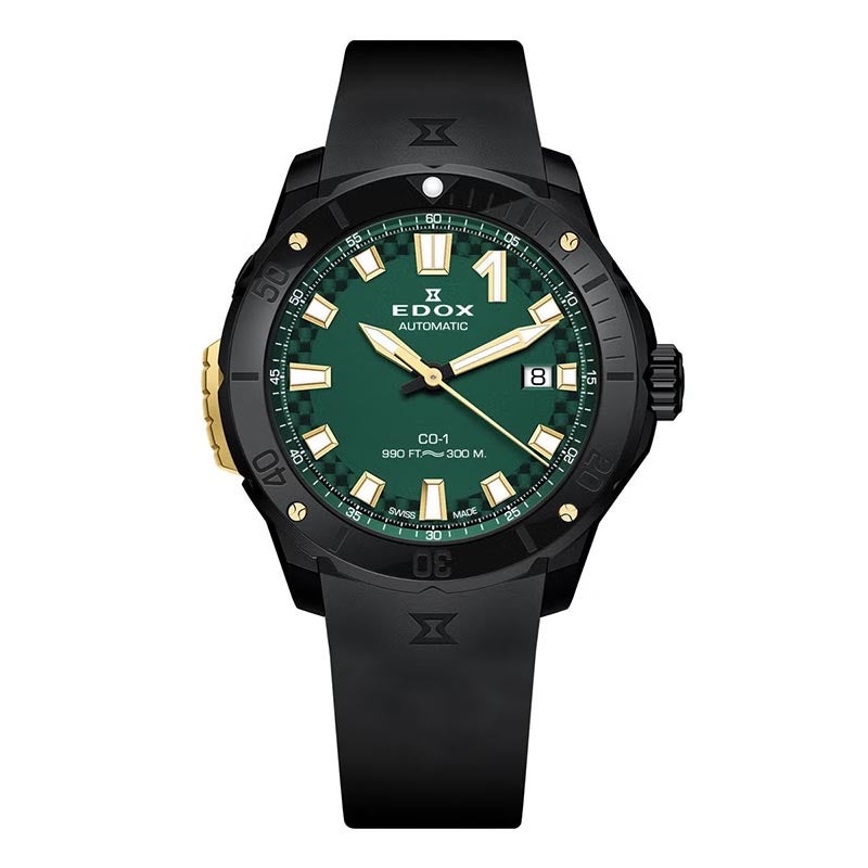 EDOX CHRONOFFSHORE-1 BEZEL LOCK DATE AUTOMATIC エドックス クロノオフショア1 ベゼルロック デイト オートマティック 80137-37ND-CAVD