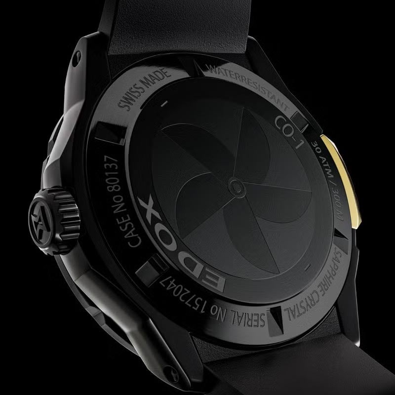 EDOX CHRONOFFSHORE-1 BEZEL LOCK DATE AUTOMATIC エドックス クロノオフショア1 ベゼルロック デイト オートマティック 80137-37ND-CAVD