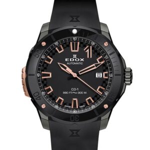 EDOX CHRONOFFSHORE-1 BEZEL LOCK DATE AUTOMATIC エドックス クロノオフショア1 ベゼルロック デイト オートマティック 80137-37GNR-CANR