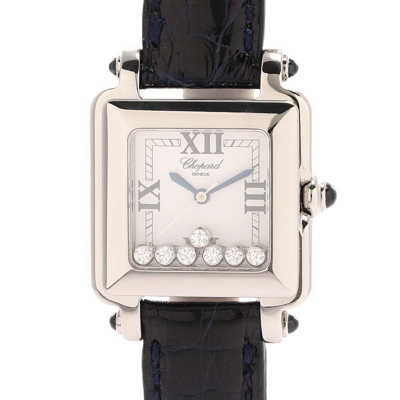 【中古】CHOPARD HAPPY SPORT SQUARE ショパール ハッピースポーツ スクエア 27/8325