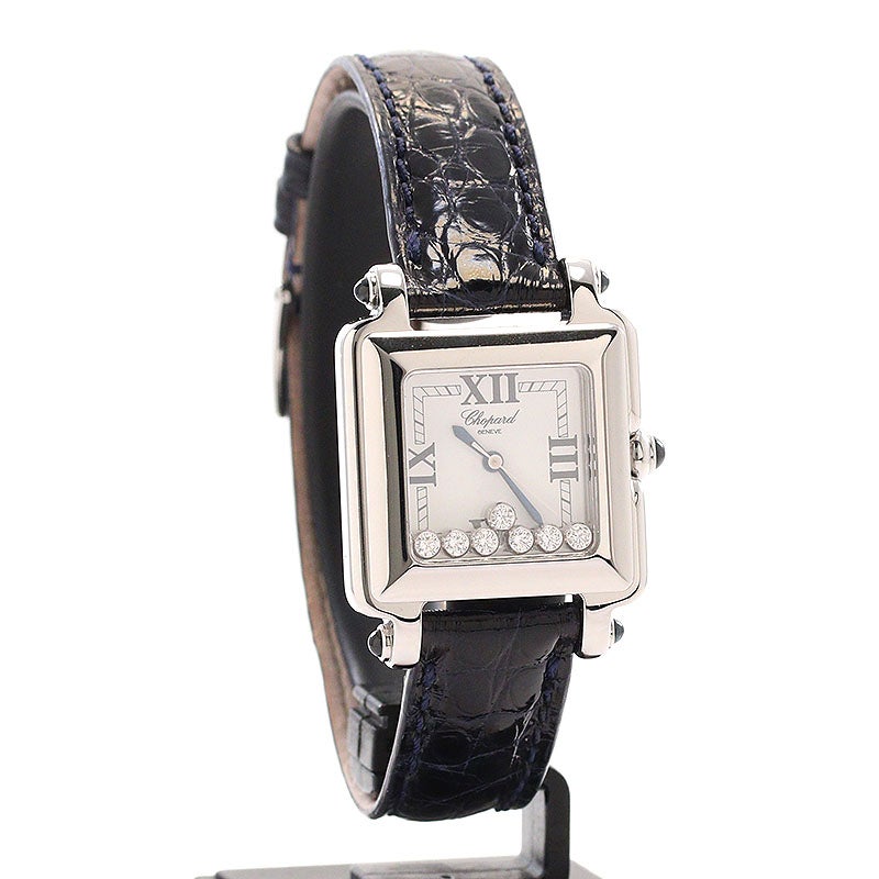 【中古】CHOPARD HAPPY SPORT SQUARE ショパール ハッピースポーツ スクエア 27/8325