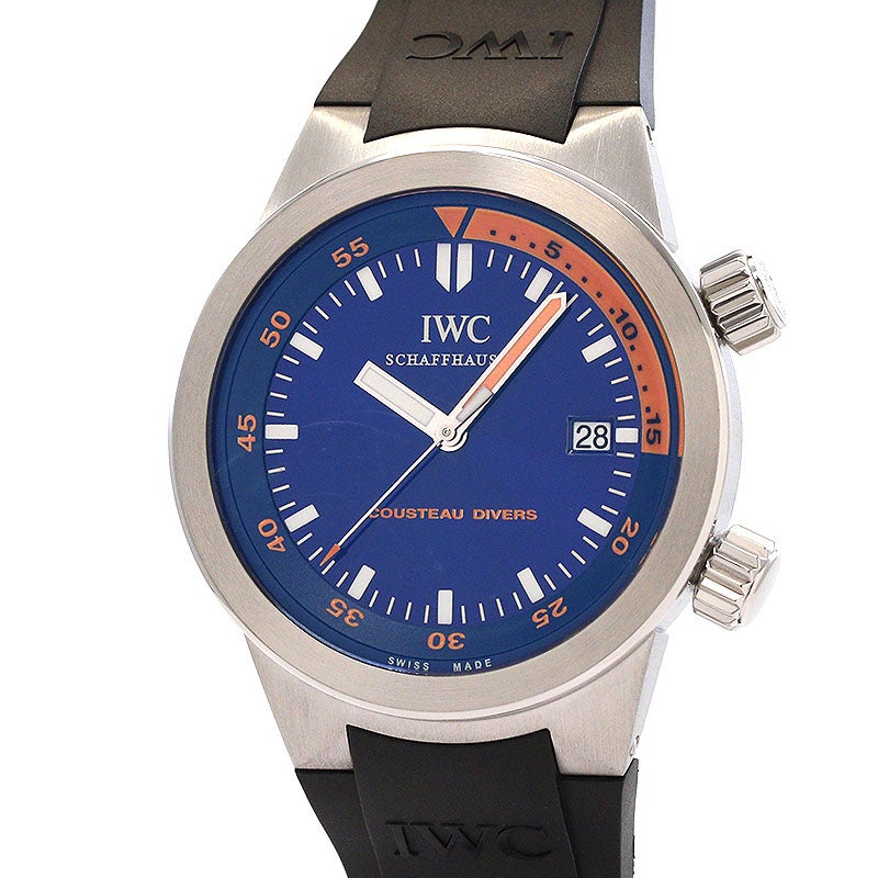 【中古】IWC AQUATIMER COUSTEAU DIVERS アイ・ダブリュー・シー アクアタイマー クストー・ダイバーズ IW354806