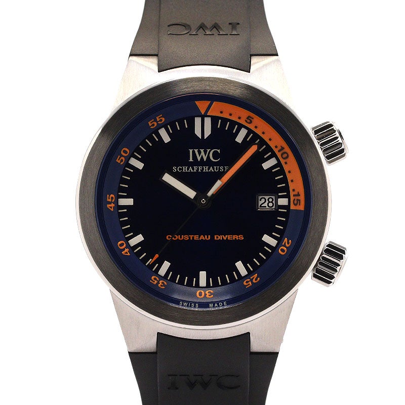 【中古】IWC AQUATIMER COUSTEAU DIVERS アイ・ダブリュー・シー アクアタイマー クストー・ダイバーズ IW354806