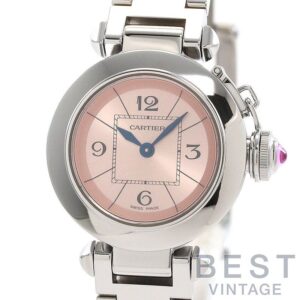 【中古】CARTIER MISS PASHA 27MM カルティエ ミス パシャ 27MM W3140008