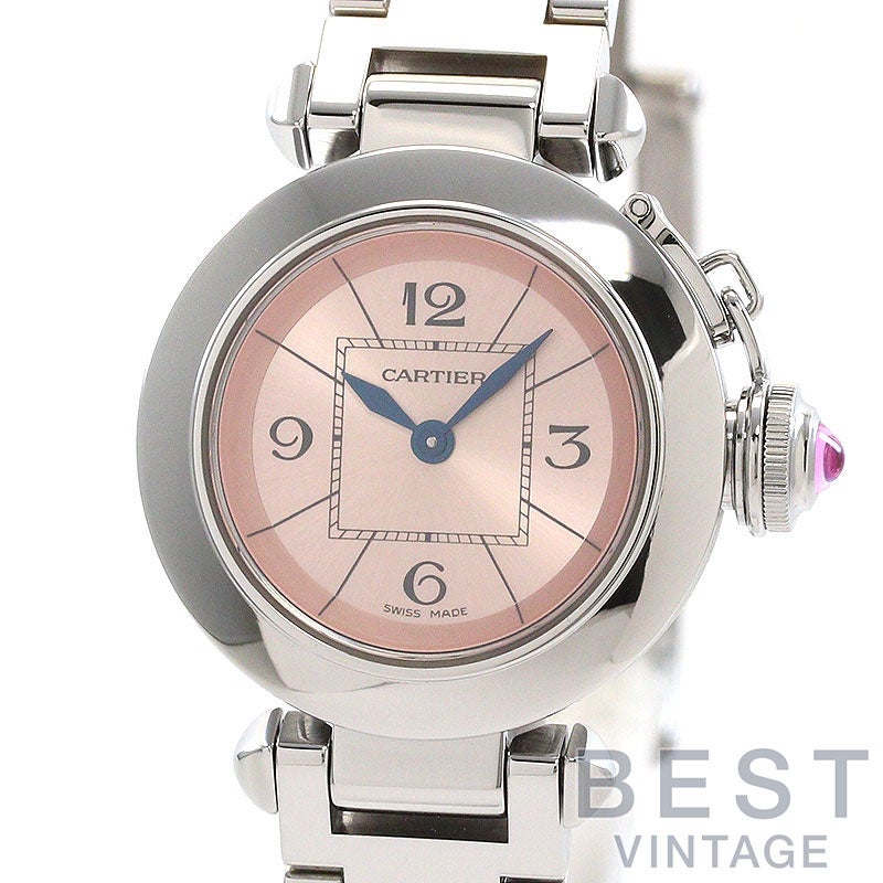 【中古】CARTIER MISS PASHA 27MM カルティエ ミス パシャ 27MM W3140008