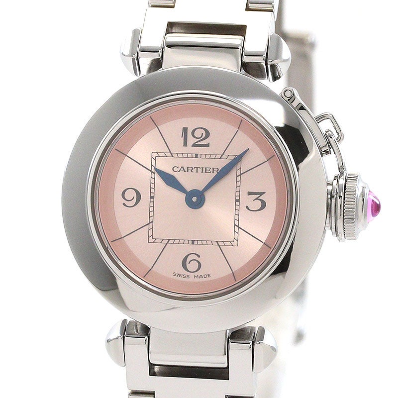 【中古】CARTIER MISS PASHA 27MM カルティエ ミス パシャ 27MM W3140008