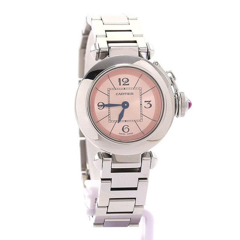 【中古】CARTIER MISS PASHA 27MM カルティエ ミス パシャ 27MM W3140008