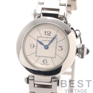 【中古】CARTIER MISS PASHA 27MM カルティエ ミス パシャ 27MM W3140007