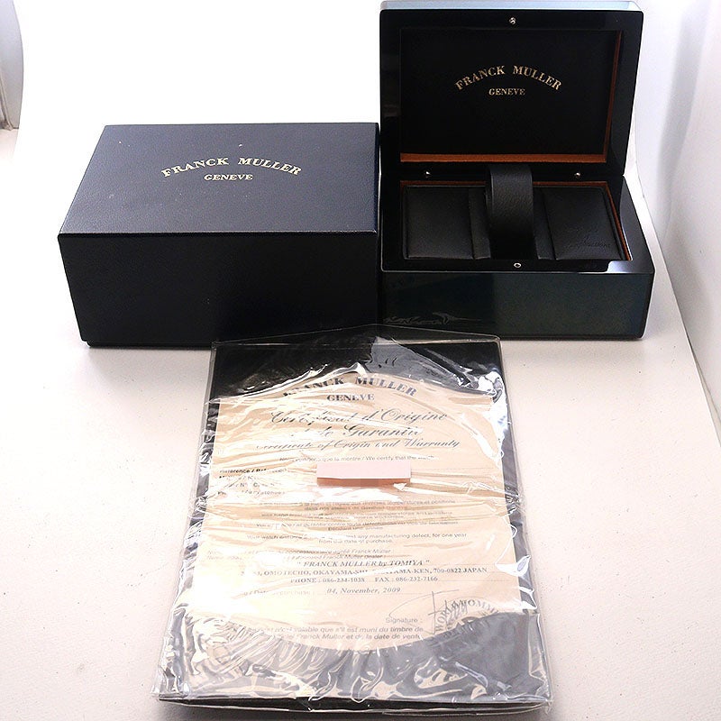 【中古】FRANCK MULLER CINTREE CURVEX フランク・ミュラー トノウ カーベックス 1752QZ