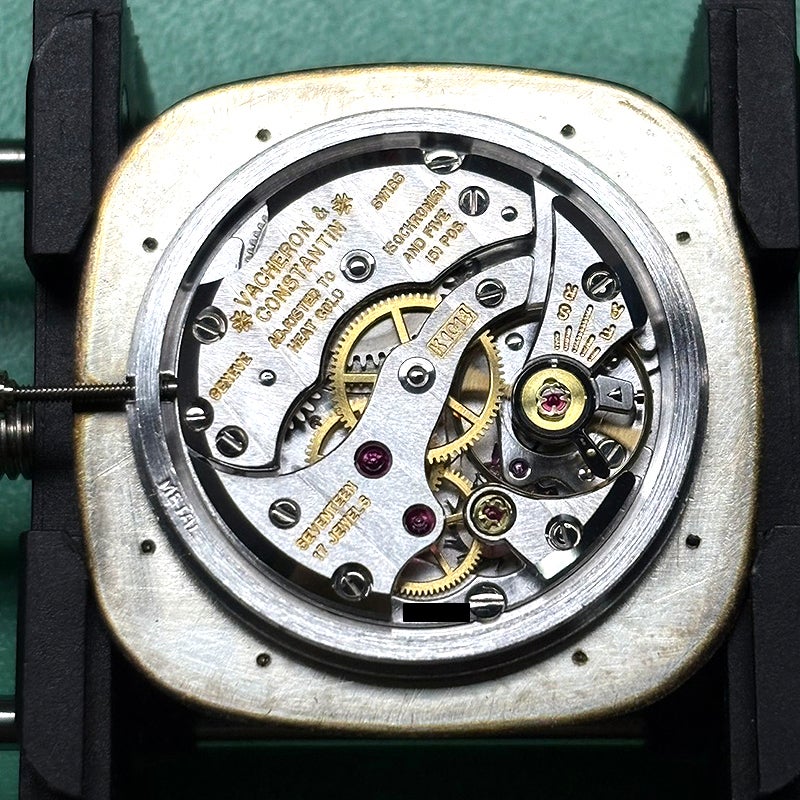 【中古】VACHERON CONSTANTIN VINTAGE CUSHION SHAPE WATCH ヴァシュロン・コンスタンタン ヴィンテージ クッション シェイプ ウォッチ 34006/101G (2097P)
