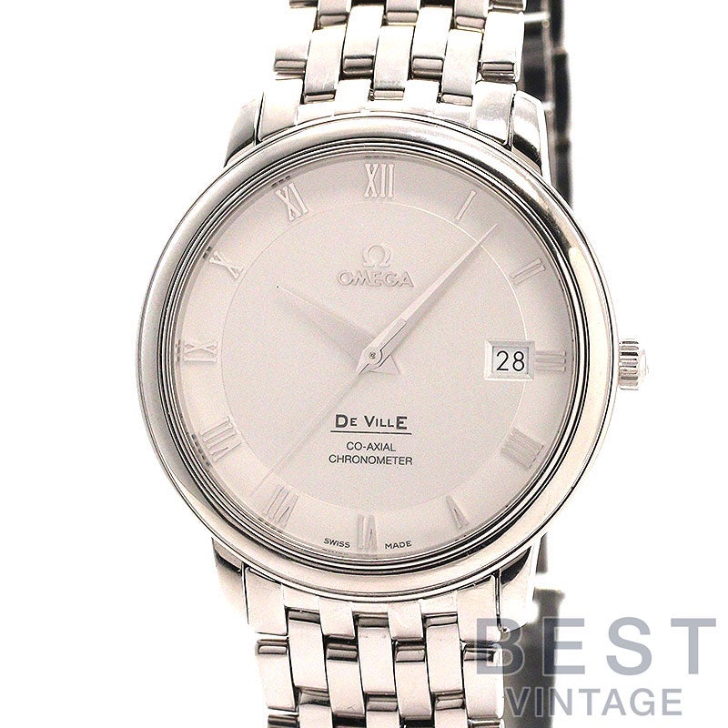 【中古】OMEGA DE VILLE PRESTIGE CO-AXIAL CHRONOMETER 36.5MM オメガ デ・ヴィル プレステージ コーアクシャル クロノメーター 36.5MM 4574.31.00