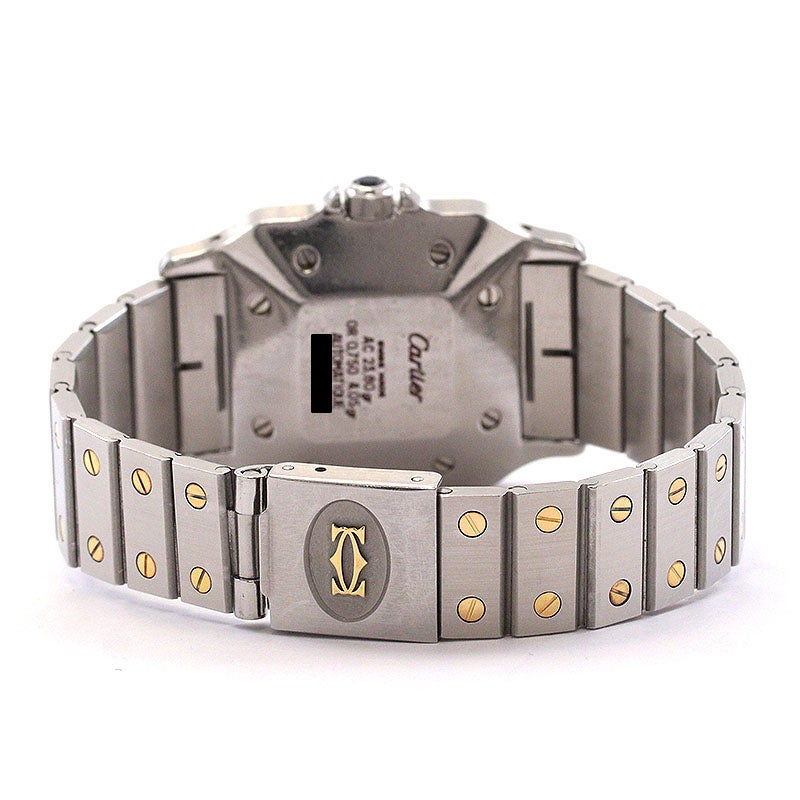 【中古】CARTIER SANTOS CARREE LARGE MODEL カルティエ サントス カレ LM 81036283 (2961)