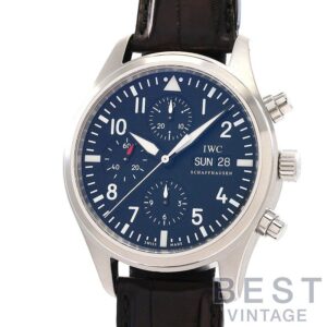 【中古】IWC PILOT'S WATCH CHRONO AUTOMATIC 42MM アイ・ダブリュー・シー パイロット・ウォッチ・クロノ・オートマティック 42MM IW371701