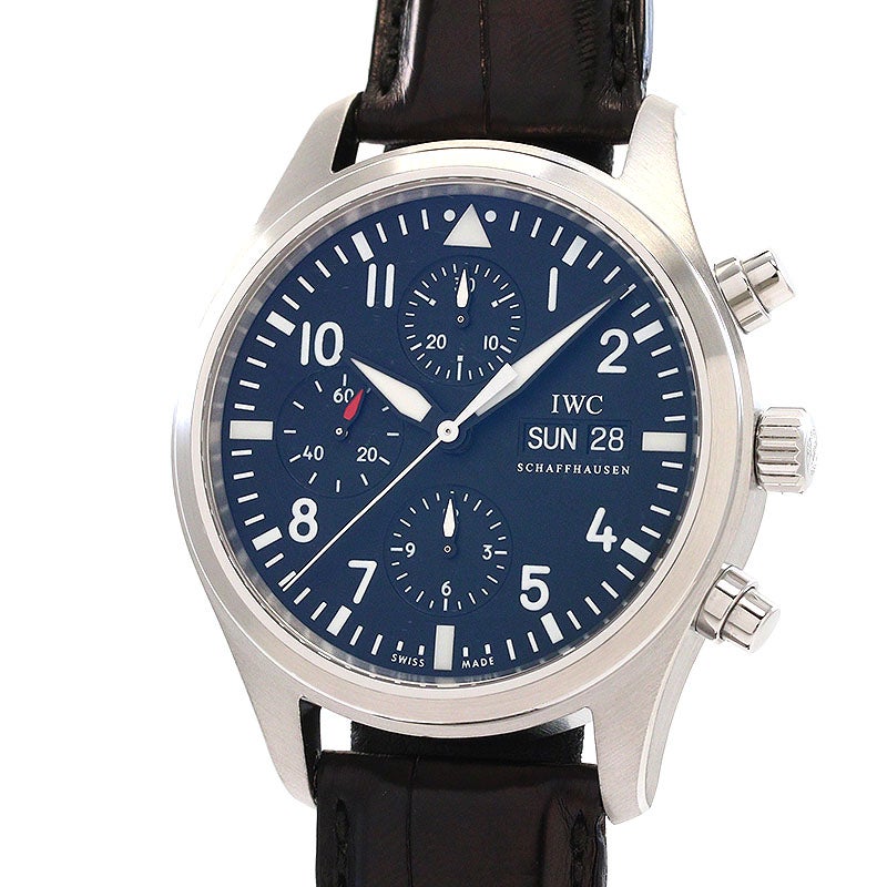 【中古】IWC PILOT'S WATCH CHRONO AUTOMATIC 42MM アイ・ダブリュー・シー パイロット・ウォッチ・クロノ・オートマティック 42MM IW371701