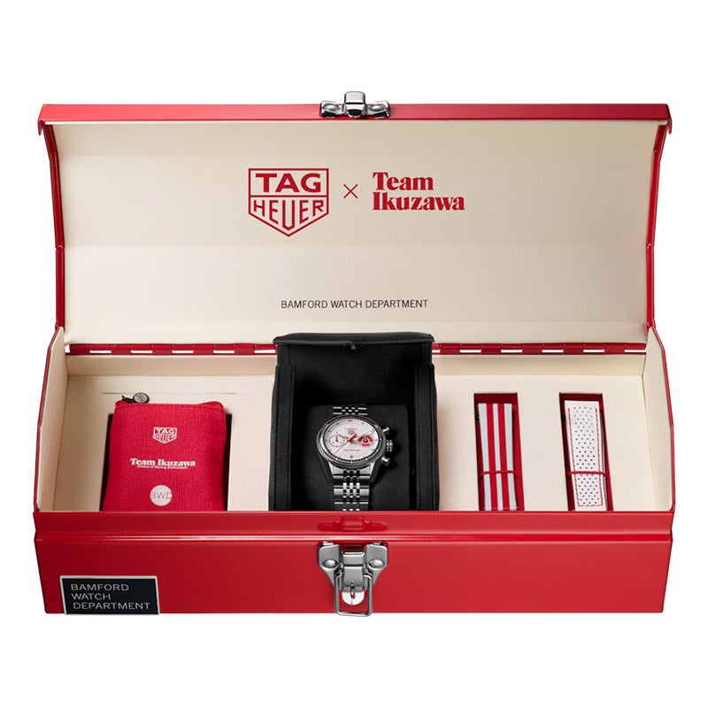 TAG Heuer CARRERA CHRONOGRAPH × TEAM IKUZAWA LIMITED EDITION タグ・ホイヤー カレラ クロノグラフ × チーム イクザワ リミテッドエディション CBS221M.EB0435