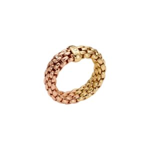 FOPE ESSENTIAL COLLECTION フォッペ エッセンシャル コレクション バイカラーリング M フラットメッシュ 08E02AX_XX_3_XGX_00M