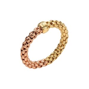 FOPE ESSENTIAL COLLECTION FLEX'IT フォッペ エッセンシャル コレクション フレグジット バイカラーリング M ラウンドメッシュ 06E08AX_XX_3_XGX_00M