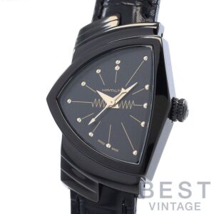 【中古】HAMILTON VENTURA S QUARTZ ハミルトン ベンチュラ S クォーツ H24201730 (H242010)