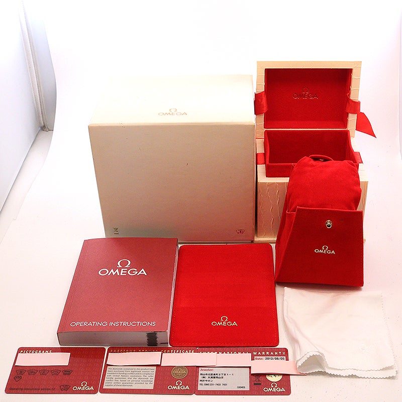 【中古】OMEGA CONSTELLATION BRUSH QUARTZ 24MM オメガ コンステレーション ブラッシュ クォーツ 24MM 123.20.24.60.63.001