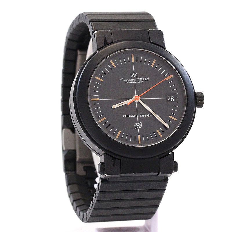 【中古】PORSCHE DESIGN BY IWC COMPASS WATCH ポルシェ・デザイン by アイ・ダブリュー・シー コンパスウォッチ IW3510