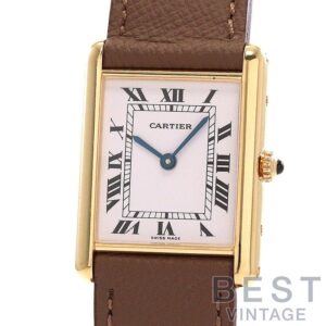 【中古】CARTIER TANK LOUIS CARTIER LARGE MODEL カルティエ タンク ルイ カルティエ LM 84720553 (881052)