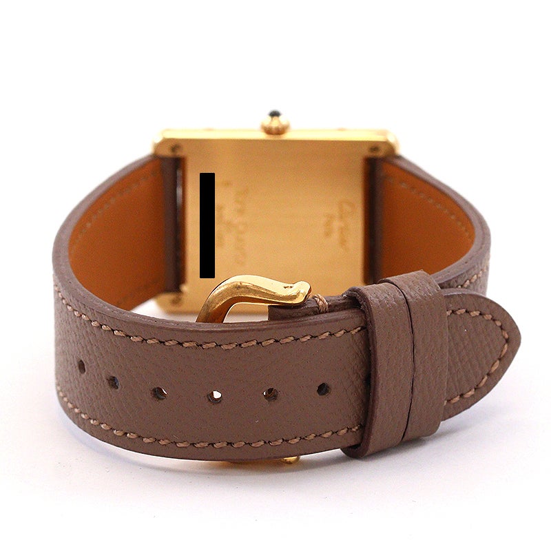 【中古】CARTIER TANK LOUIS CARTIER LARGE MODEL カルティエ タンク ルイ カルティエ LM 84720553 (881052)
