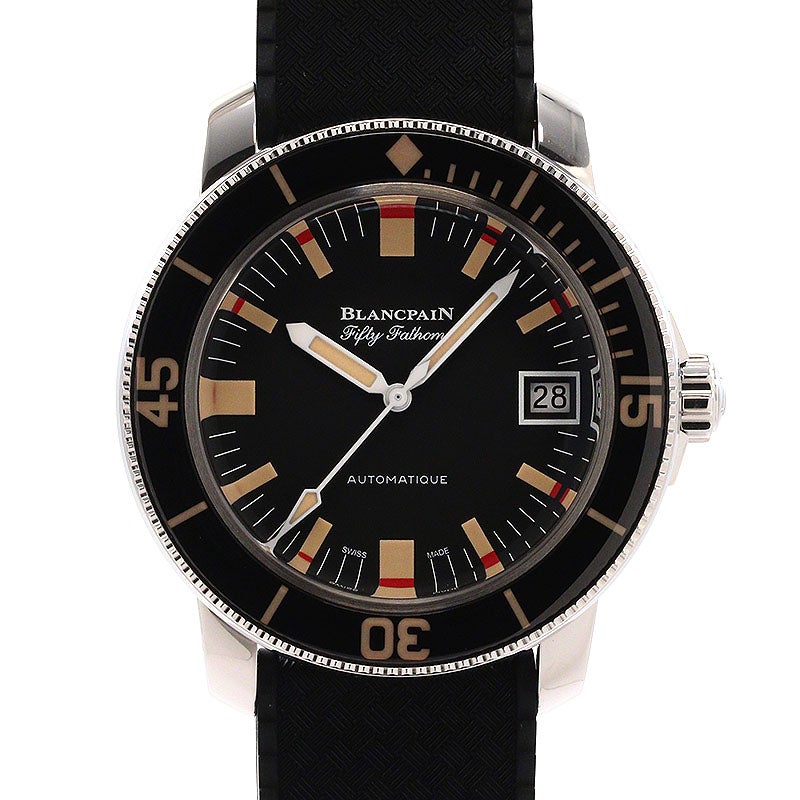 【中古】BLANCPAIN FIFTY FATHOMS BARAKUDA LIMITED EDITION ブランパン フィフティ ファゾムス バラクーダ リミテッドエディション 5008B-1130-B52A (5008B011030NB52A)
