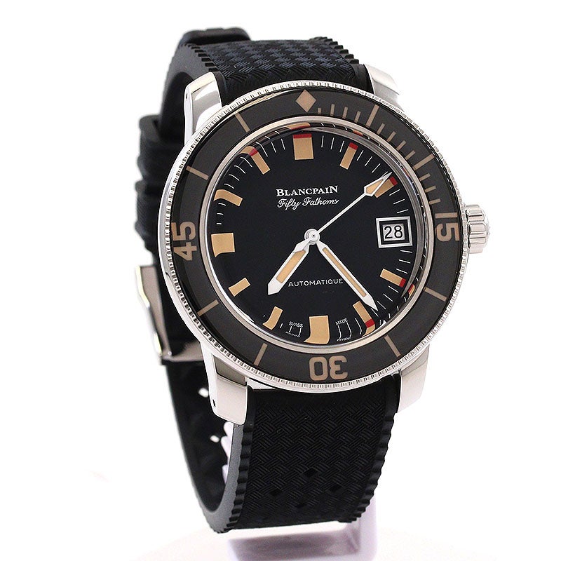 【中古】BLANCPAIN FIFTY FATHOMS BARAKUDA LIMITED EDITION ブランパン フィフティ ファゾムス バラクーダ リミテッドエディション 5008B-1130-B52A (5008B011030NB52A)