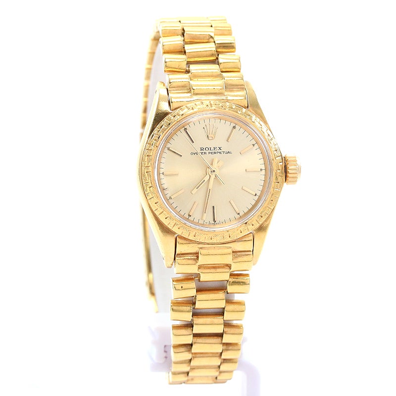 【中古】ROLEX OYSTER PERPETUAL LADY ロレックス オイスターパーペチュアル レディ 6802/8