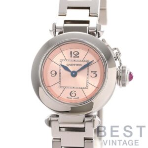 【中古】CARTIER MISS PASHA 27MM カルティエ ミス パシャ 27MM W3140008
