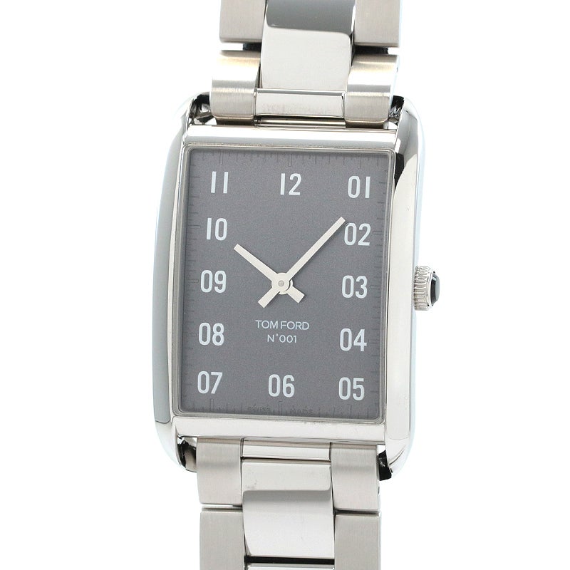 【中古】TOM FORD N.001 POLISHED GUNMETAL トムフォード N.001 ポリッシュド ガンメタル TF0120276936 (TFT001017)