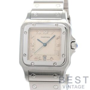 【中古】CARTIER SANTOS GALBEE LARGE MODEL カルティエ サントス ガルベ LM W20025D6