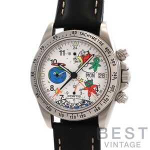【中古】FORTIS OFFICIAL COSMONAUTS CHRONOGRAPH ANDORA MIR 97 フォルティス オフィシャル コスモノート クロノグラフ アンドラ ミール 97 602.22.142