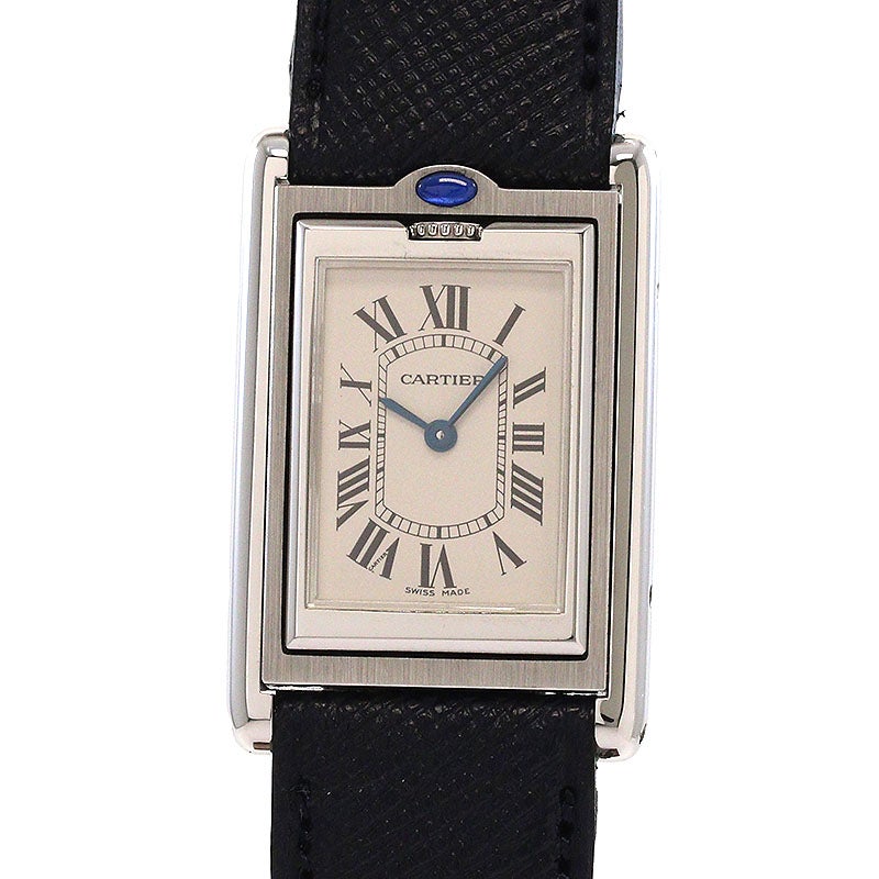 【中古】CARTIER TANK BASCULANTE MEDIUM MODEL カルティエ タンク バスキュラント MM W1011258