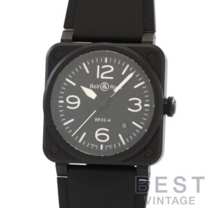 【中古】BELL & ROSS BR-03 BLACK MATTE ベル＆ロス BR-03 ブラック マット BR03A-BL-CE/SRB
