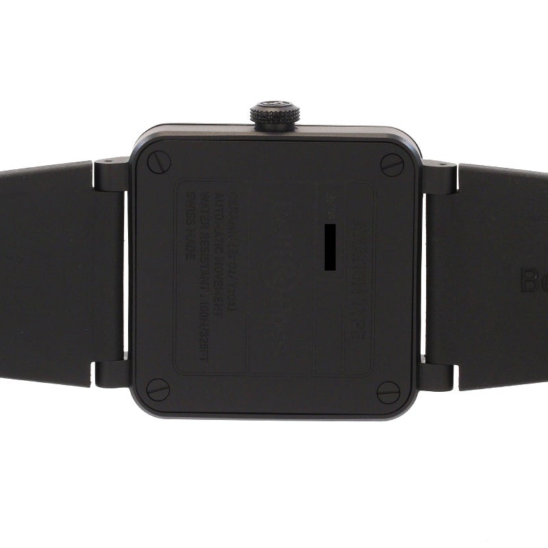 【中古】BELL & ROSS BR-03 BLACK MATTE ベル&ロス BR-03 ブラック マット BR03A-BL-CE/SRB