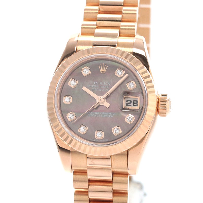 【中古】ROLEX OYSTER PERPETUAL LADY-DATEJUST 26 ロレックス オイスターパーペチュアル レディ デイトジャスト 26 179175NG