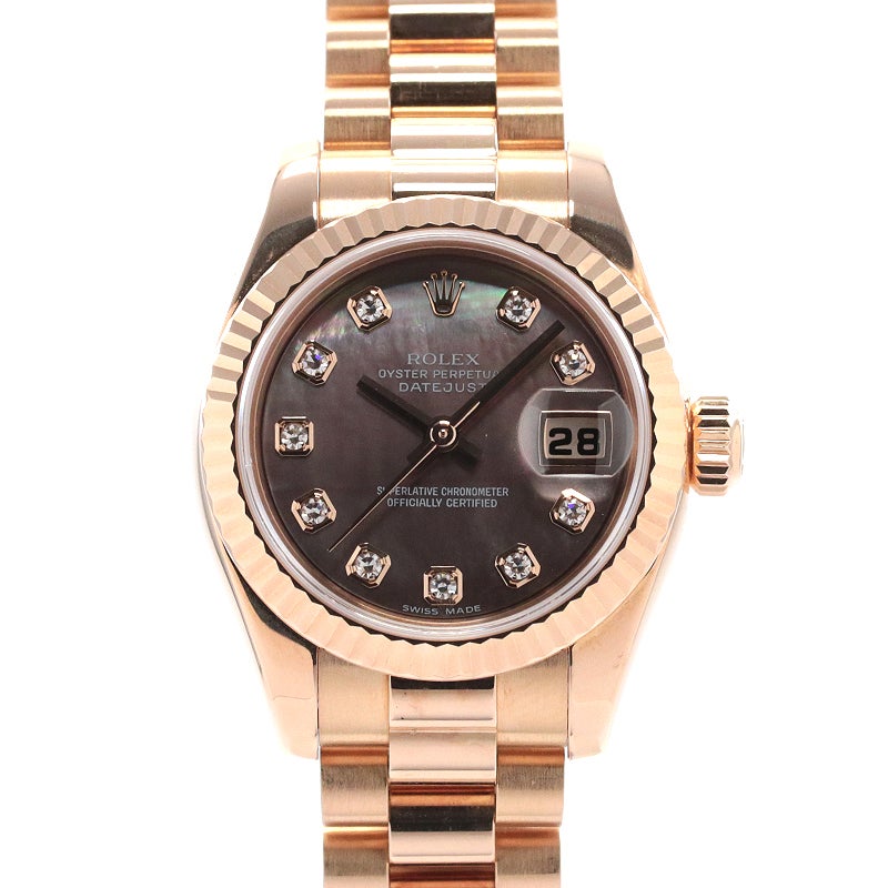 【中古】ROLEX OYSTER PERPETUAL LADY-DATEJUST 26 ロレックス オイスターパーペチュアル レディ デイトジャスト 26 179175NG