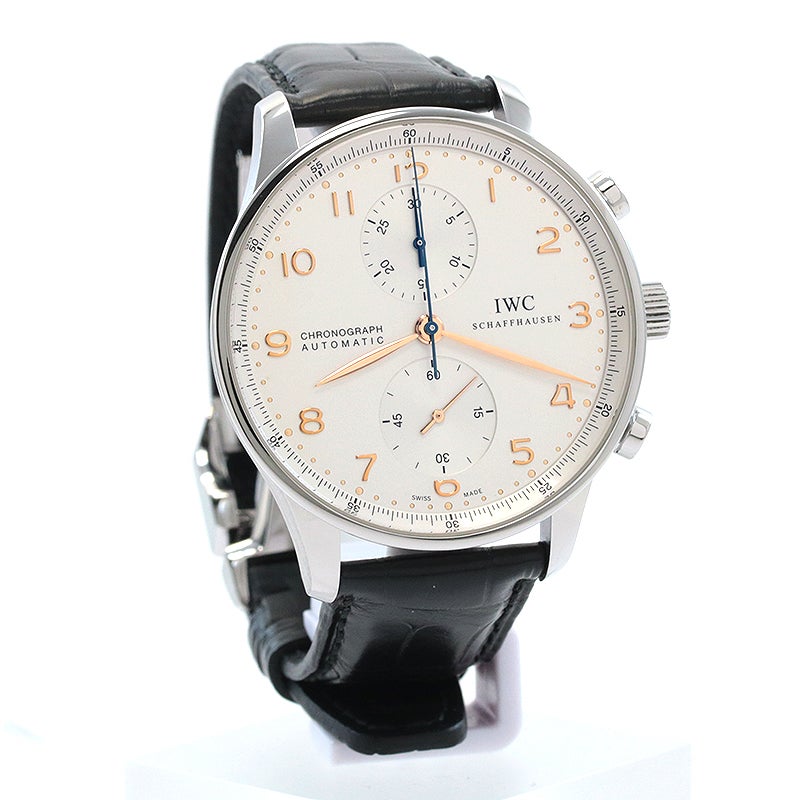 【中古】IWC PORTUGUESE CHRONOGRAPH アイ・ダブリュー・シー ポルトギーゼ・クロノグラフ IW371445
