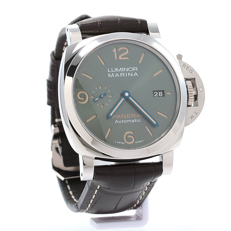 【中古】OFFICINE PANERAI LUMINOR MARINA PLATINUMTECH 44MM オフィチーネ・パネライ ルミノール マリーナ プラチナテック 44MM PAM01116