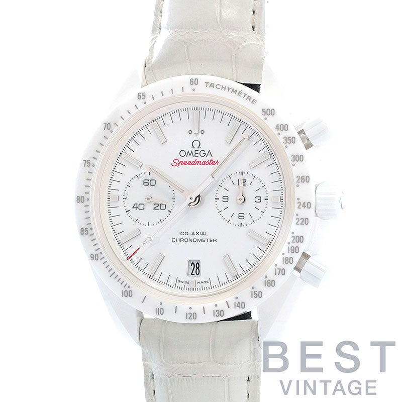 【中古】OMEGA SPEEDMASTER WHITE SIDE OF THE MOON 44.25MM オメガ スピードマスター ホワイト サイド オブ ザ ムーン 44.25MM 311.93.44.51.04.002