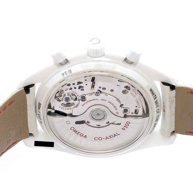 【中古】OMEGA SPEEDMASTER WHITE SIDE OF THE MOON 44.25MM オメガ スピードマスター ホワイト サイド オブ ザ ムーン 44.25MM 311.93.44.51.04.002