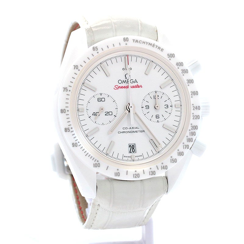 【中古】OMEGA SPEEDMASTER WHITE SIDE OF THE MOON 44.25MM オメガ スピードマスター ホワイト サイド オブ ザ ムーン 44.25MM 311.93.44.51.04.002