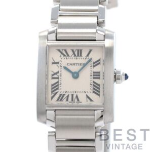 【中古】CARTIER TANK FRANCAISE SMALL MODEL カルティエ タンク フランセーズ SM W51008Q3